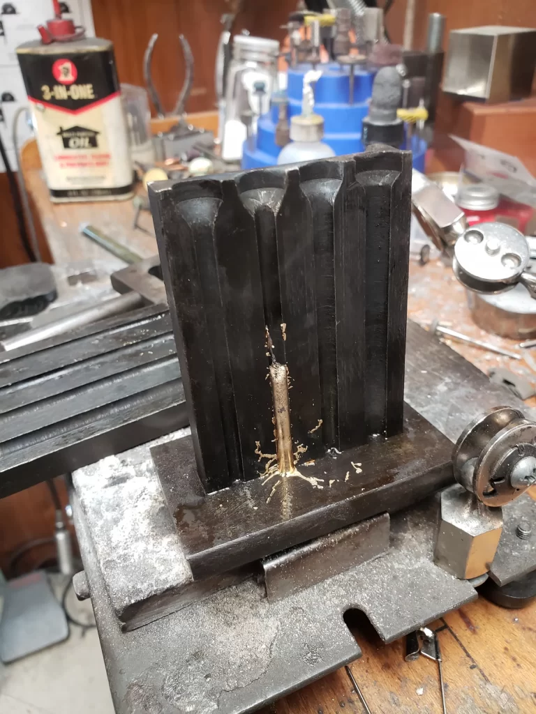 After Gold is poured